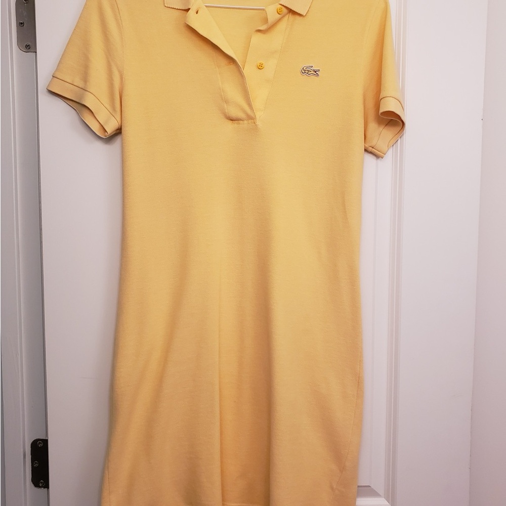 Lacoste Light Yellow Polo Shirt